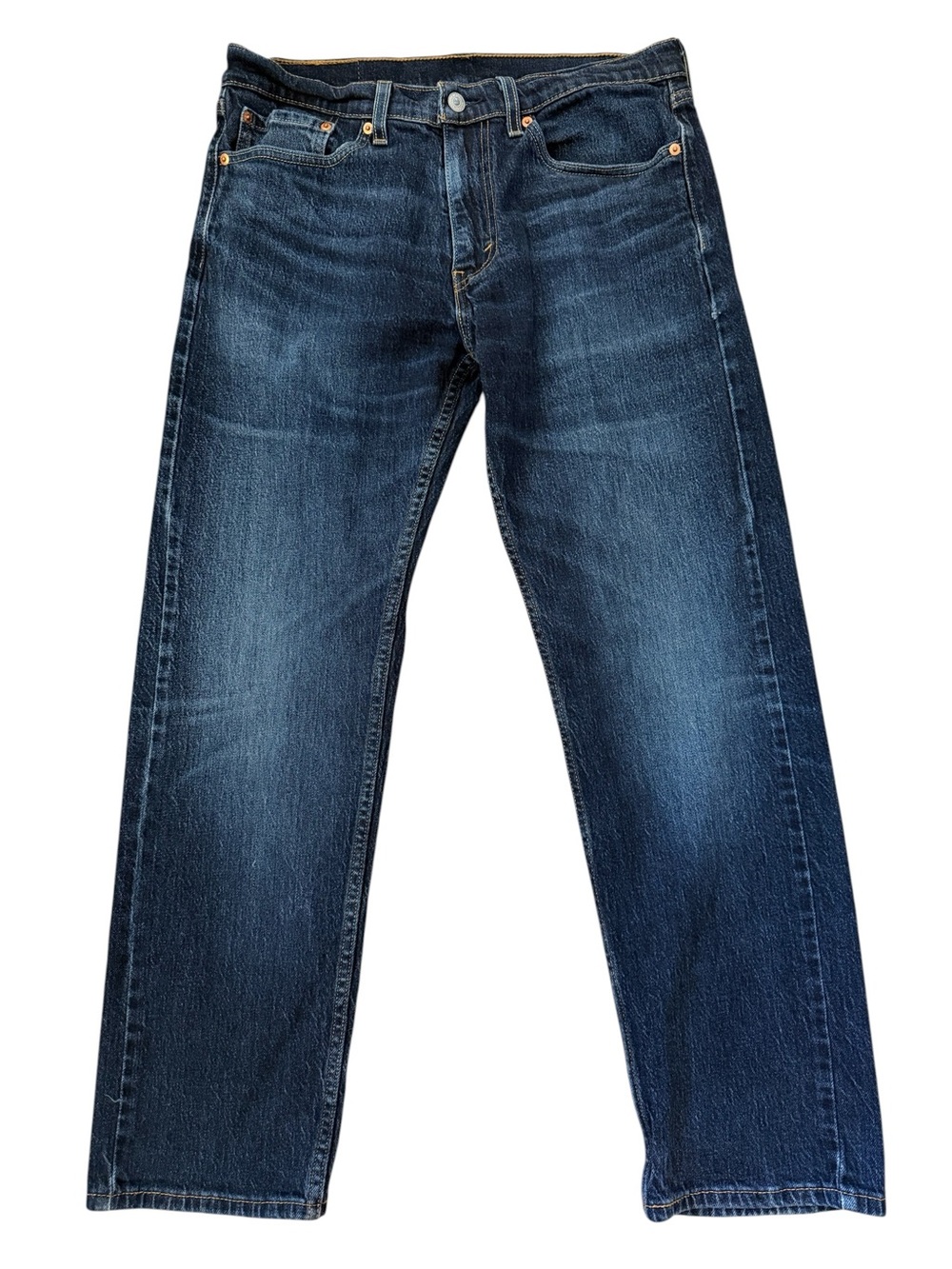 Levi’s 505 Regular Straight Jeans 32x30 Fits 32x28 Dark Wash